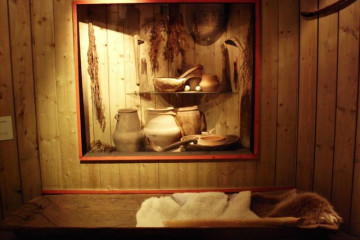 35 im kleinen Museum von Hoegsbyn